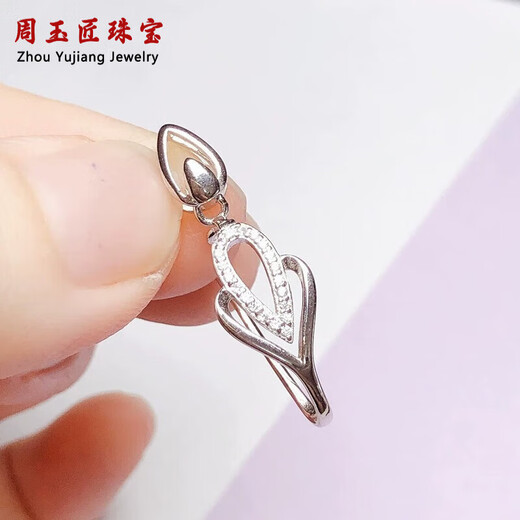 18k gold plated pendant, universal buckle, gold safe buckle clip, jade jade buckle necklace with white gold