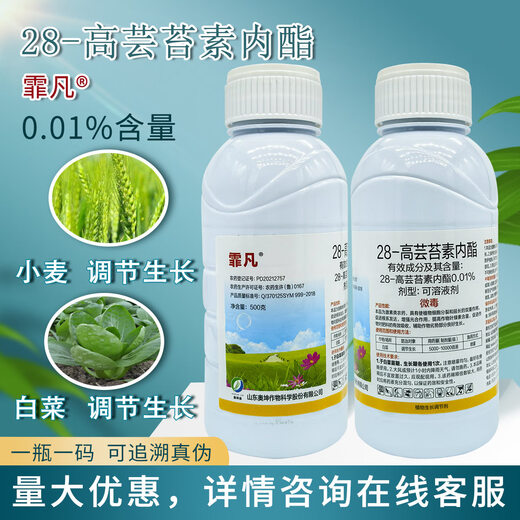 Feifan 28 High Brassinolide Plant Growth Regulator Pesticide Genuine 500g*1 Bottle
