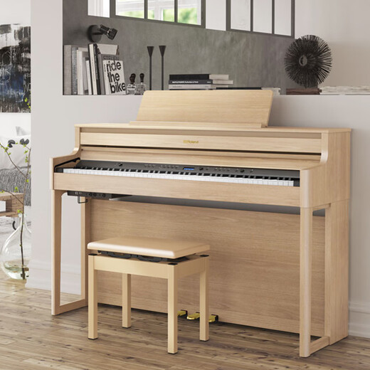 Roland HP702/HP704 Piano eléctrico 88 Key Heavy Hammer Children Beginners Smart Digital Digital Professional Use HP702 (negro) + RH-5 Auriculares + Accesorios Bolsa de regalo