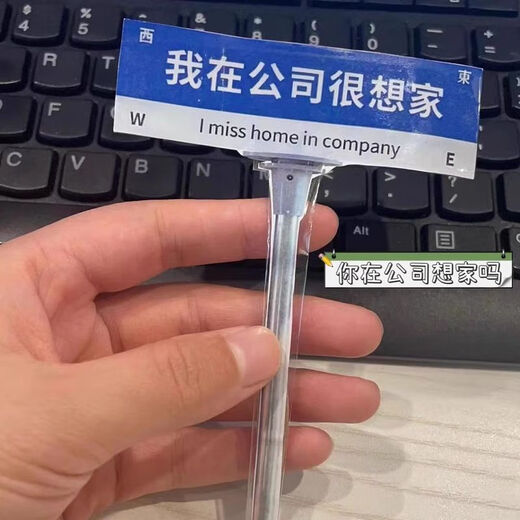 想 赟 赟 I want to set up a license plate, an acrylic creative small ornament, an office worker, a girlfriend to send my girlfriend to send friends, I miss home at school