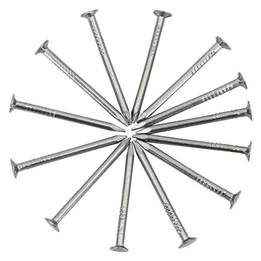 Hasdick Beijing Warehouse Delivery HK-01 Woodworking Iron Nails Construction Site Special Iron Nails Round Steel Nails 30mm (1KG/bag)