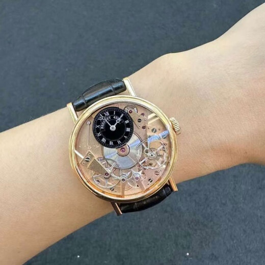 【二手99新】宝玑传世系列18K玫瑰金手动机械男表7027BR/R9/9V6二手钟表 二手钟表