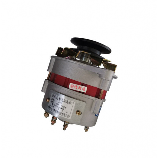 Daihuo Agricultural Vehicle 12v24v Neue Kupferzeit Windantrieb Single-Zylinder-Dieselmotorgenerator Unregulierter Kupferdraht 24 V Links Rotary JF1216 Unreguliert