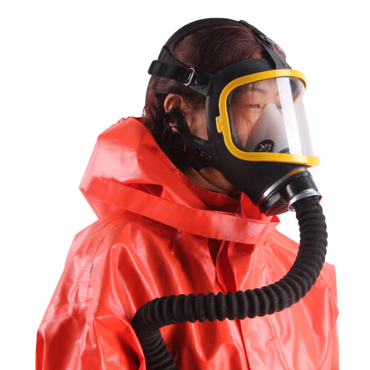 Moufu CNMF Electric Air Atemschutzmittel Langstöke Anti-Virus Zwangsluftatmungsgelder (1 Gebläse + ausgestattet mit 20 Meter langem Röhrchen) 756