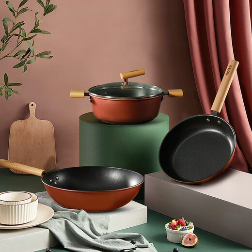 nolte Pullny non-stick three-piece set HMD-9735