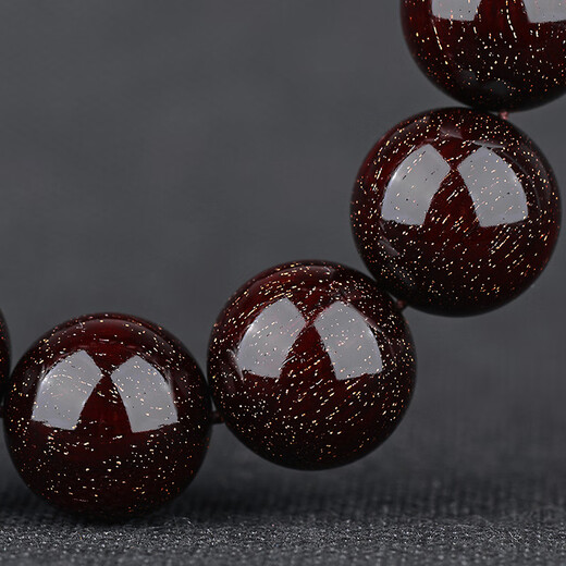 
Sandalwood full of stars Indian small leaf red sandalwood bracelet 20mm 12 men's Buddhist beads high oil secret old sandalwood red sandalwood bracelet [Old product TJ9903] One thing full of stars 20mm*12