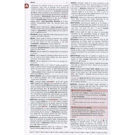 剑桥高级英语学习词典 Cambridge Advanced Learner’s Dictionary （剑桥大学出版社）中高级英语学习者及雅思剑桥商英考生的理想工具书?原版进口 英语学习