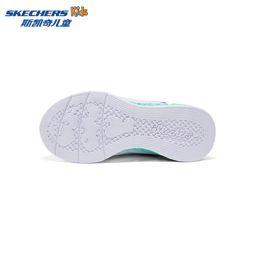 Skechers斯凯奇儿童秋冬保暖运动鞋舒适闪灯休闲棉靴302677L 677L薰衣草色/多彩色/LVMT 28.5