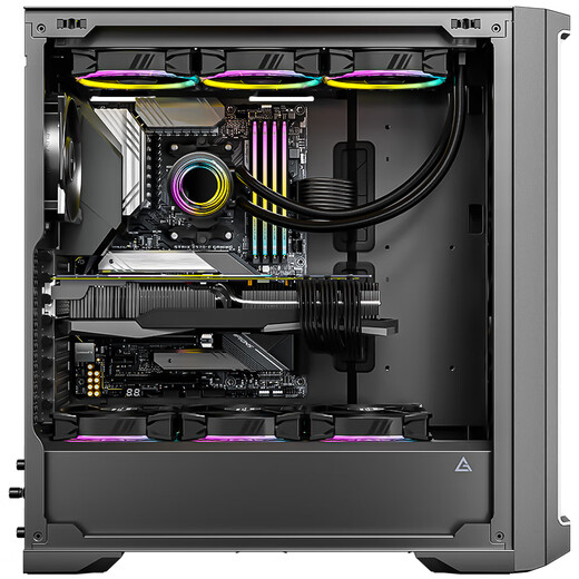 安钛克（Antec）Performance1 FT 初星 玻璃侧透 全塔机箱 Type-C 配4把PWM风扇 4090显卡