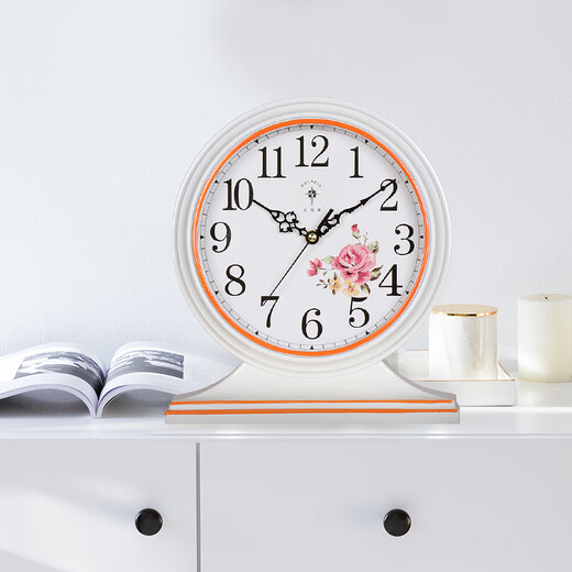 Polaris (POLARIS) wall clock, classical European clock, retro living room decoration table clock, creative bedroom bedside clock 70090-1