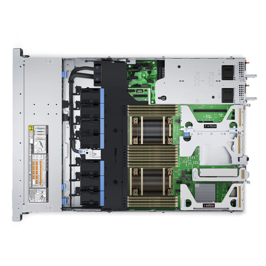 戴尔（DELL）PowerEdge R650xs 1U机架式服务器主机 存储虚拟化数据库服务器 2颗银牌4314 32核2.4G丨双电 64G丨3*960G企业固态丨H755