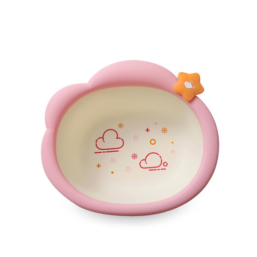 Chuangjingyi selects 3-pack of children's butt-wash basins. Newborn baby washbasins. Newborn children's supplies for washing buttocks. PP household baby (Yunduo) 3-pack (sky blue + cherry blossom pink + c).