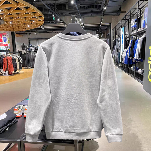 Li ning Sweatshirt Herren 2023 Sportserie Herren Winter Casual Lose Plüsch warme Pullover Top AWDT753 AWDT753-4 Schwarz XL