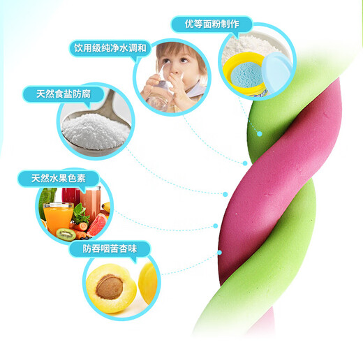 [70% neu] Peipele farbenfrohe Plastikine Clay Clay Ultraleichter Clay Kindertag Geschenke Jungen und Mädchen Spielzeug handgefertigt DIY MADEN Kinderspielzeug 10 Farben Large Cup Supplement Set