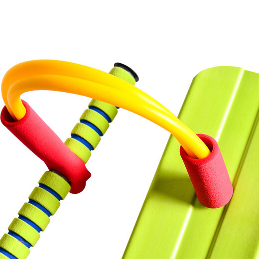 Children's jumping pole, frog jump, balance sense, sports training equipment, sports bouncing training equipment, doll jump, green