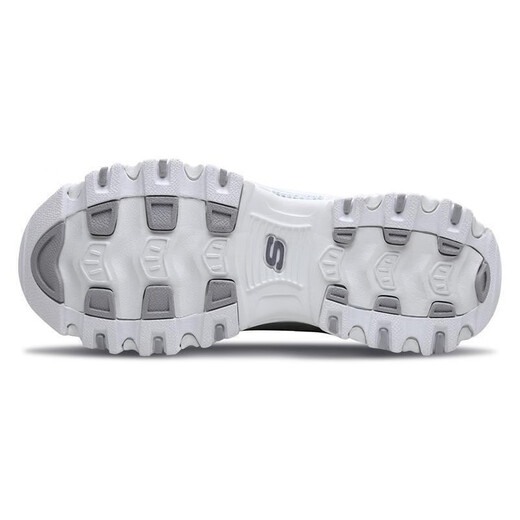 
SKECHERS women's shoes flower embroidered panda shoes summer retro thick-soled sponge cake shoes casual dad shoes 11977-WHT white 35 /5/220mm