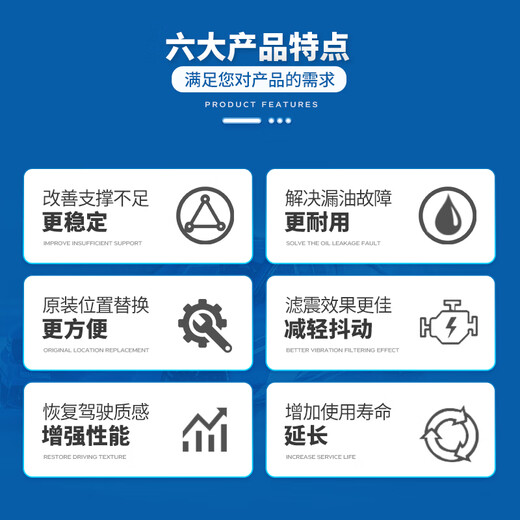 SACHS shock absorber/shock absorber, rear reduction pair, BMW F30/F35 320/328/330i Li (rear drive)