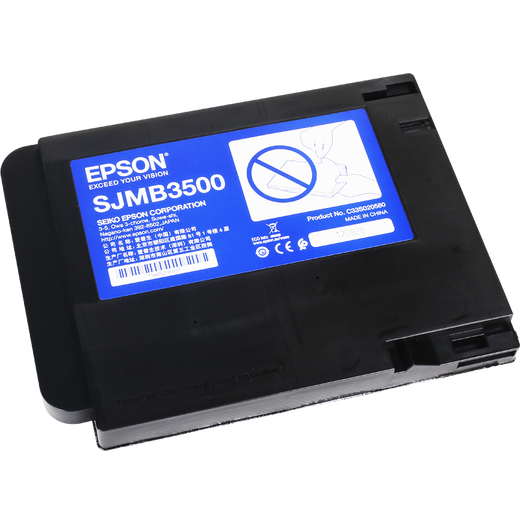 爱普生（EPSON）TM-C3520彩色标签打印机专用原装墨盒CMYK四色墨水 TM-C3520打印机专用维护箱/废墨仓/废墨盒