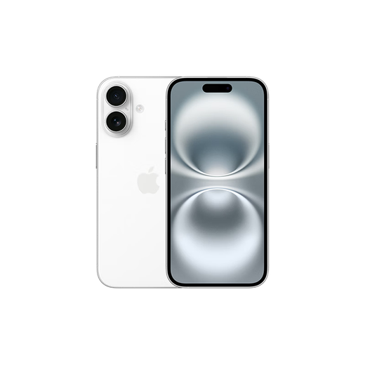 Apple/苹果 iPhone 16 256GB 白色 支持移动联通电信5G 手机【赠送电信流量卡】