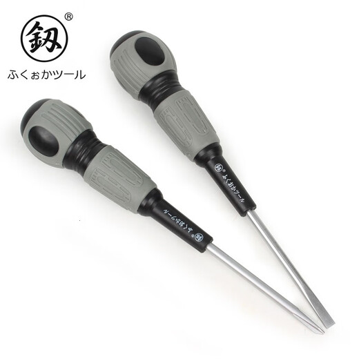 Japan Fukuoka Tool Destornillador La cinta de destornillador de destornillador de un electricista de un electricista Magnética Magnética 6*150 mm de una forma FO-9740