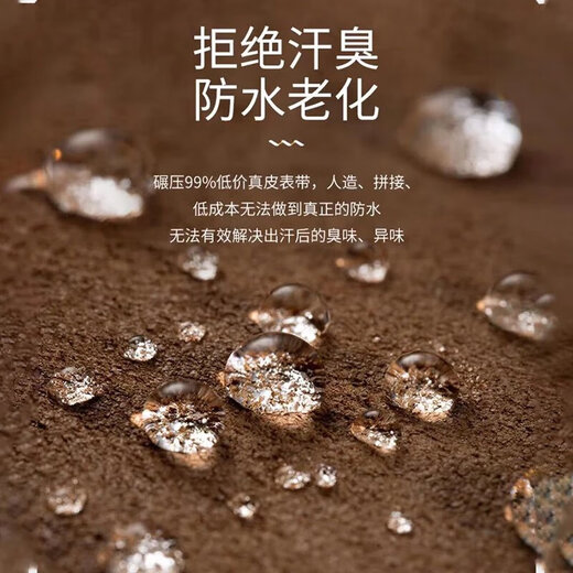 WPOOC IWC watch strap genuine leather original men's iwc Portofino Portugal 7 chronograph original seven-day chain pilot adapter bracelet black silver pin buckle original model 20 mm belt width