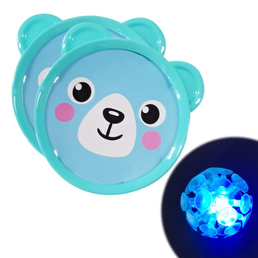 Cute Pudding Glowing Suction Cup Double Throwing Sticky Ball Internet Celebrity Festival Birthday Gift Fitness Outdoor Toy 909 Gift