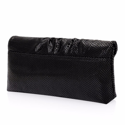 Sephoron Dinner Gold Clutch Feminine 2024 New Diamond-encrusted Genuine Leather Large Clutch Socialite Dress Luxurious Clutch Bag Black