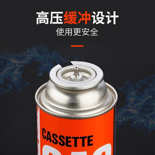Iwatani Outdoor Portable Cassette Stove Gas Tank Gas Bottle Spray Gun Butane Gas Canned Gas Iwatani Genuine 250g*4+ Storage Bag