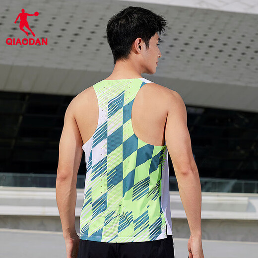 Jordan QIAODAN Feiying PB vest men's professional marathon equipment running racing top QXBVS3234002R