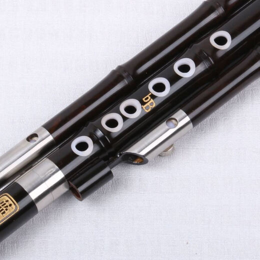 Blue Peacock T-084 Hulusi Professional Performance Natural Ebony Wood Pipe Inlay Yunnan Musikinstrument F-Tune-Ummantelstil kein Lehrbuch enthalten