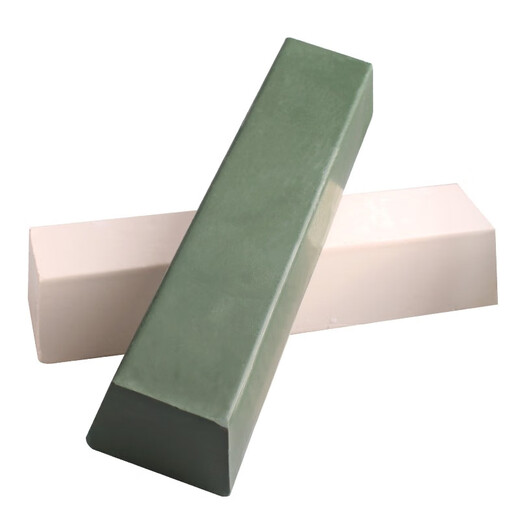 Blue Phoenix White 185*43*31mm Stainless Steel Polishing Wax Copper Aluminum Mirror Polishing Polishing Strip Metal Polishing Paste White (2 pieces)