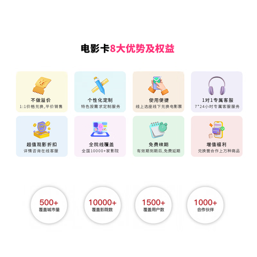 China Film Pass Movie Ticket Universal Movie Card Physical Card Online Ticket Purchase Movie Voucher Redemption Coupon National Cinema Stored Value Gift Card 100