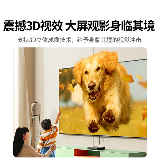 Greenlink DP to HDMI adapter cable 4K60Hz high-definition cable DisplayPort to HDMI2.0 suitable for computer connected to TV monitor video cable 1.5 meters 45448