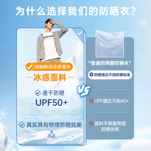 LangSha sun protection clothes men and women ice silk style spring and summer ultra-violet proof ultra-thin breathable outdoor skin clothing fishing jacket