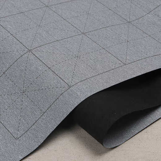Thickened imitation rice paper brush copybook calligraphy water writing cloth large size small blank rice grid adult primary school students practice calligraphy 34*138cm thick rice water writing cloth 1 sheet