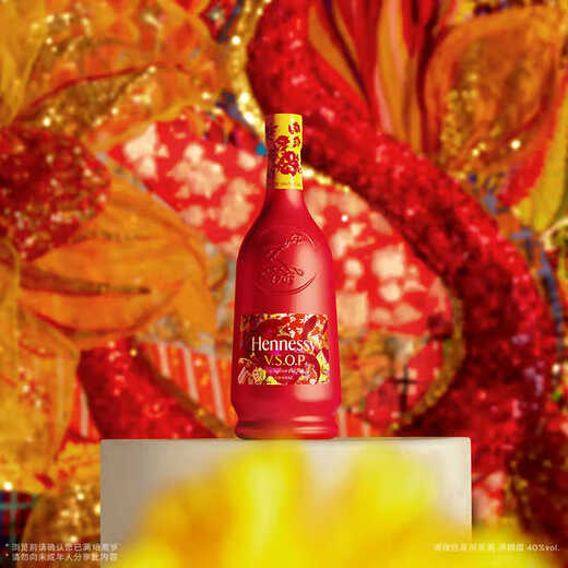 轩尼诗XO+VSOP700ml 蛇年限量版组合装 干邑白兰地 原装进口洋酒 宝树行 700mL 1套