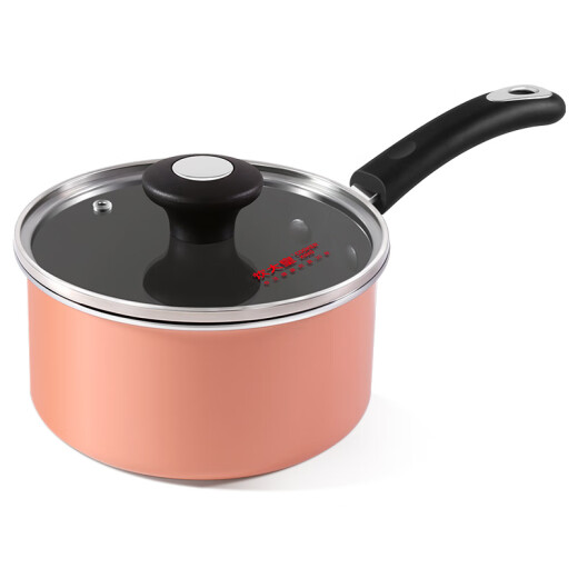 Chuidahuang milk pot 16cm non-stick pot small soup pot cooking noodles instant noodle pot baby baby food supplement hot milk cooking milk pot induction cooker universal B49445