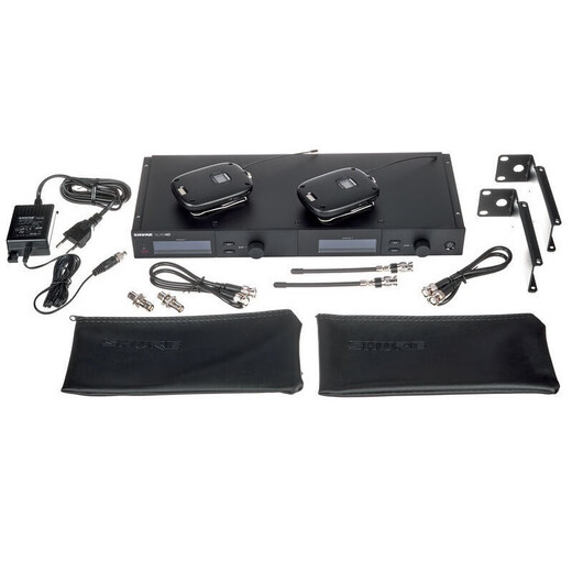 SHURE Shure SLXD14D wireless lavalier microphone stage performance live broadcast conference speech training host chest microphone SLXD14D/WL183M omnidirectional