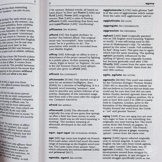 2021版牛津词典 牛津词源词典 Oxford dictionary of word origins 英文原版 进口图书 学习工具书字词典