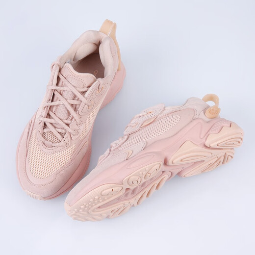 阿迪达斯 （adidas）春季新款三叶草运动鞋OZELIA经典复古小椰子运动休闲鞋GX4024 粉色/GW9738 36 (220mm)