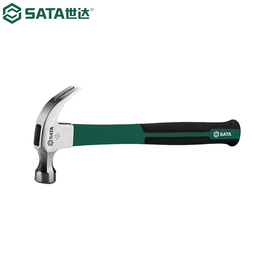 SATA 92306-92309 Fiberglass handle claw hammer 0.5, 1, 1.5 pounds Fiberglass handle claw hammer 0.5 pounds 92308