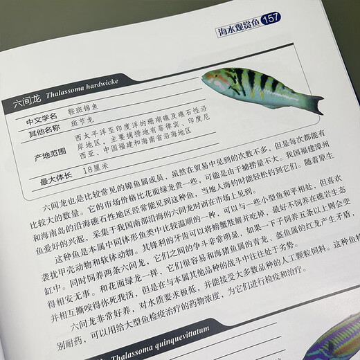 Seawater ornamental fish breeding, disease prevention and control, aquarium filtration system design (hardcover, full color, more than 600 fish species)