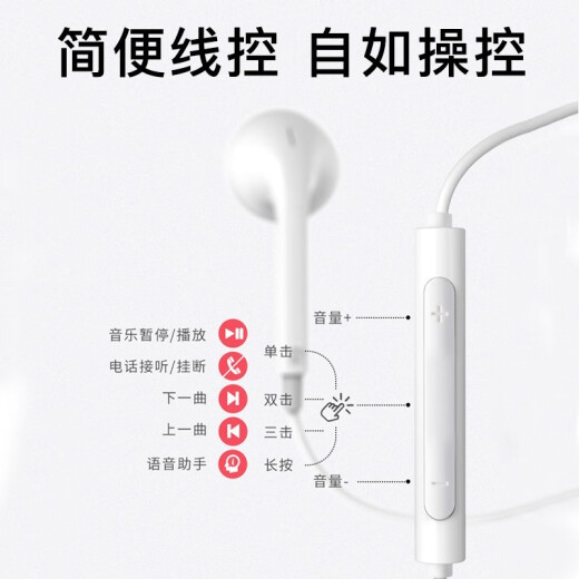 Ride (Bestellungsreiter) H180plus Halb-in-Ear-Kabel-Kopfhörer-Kopfhörer-Kopfhörer Musik Kopfhörer 3.5mm Schnittstellen Computer Laptop Mobiltelefon