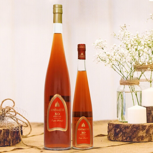 Golden Palace Long Neck (Montmartre) [Frankreich Nationaler Pavillon] XO Brandy Wine Original Französisch importiertes Bankett und Geschenkgeschäft XO Brandy 700 ml 1 Flasche