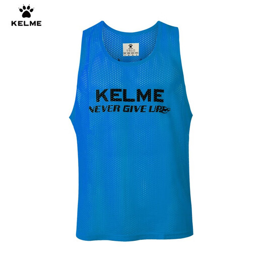 KELME卡尔美足球训练背心分组对抗服中小学生成人马甲分队服背心 荧光绿黑 XL（适合身高170-190cm）