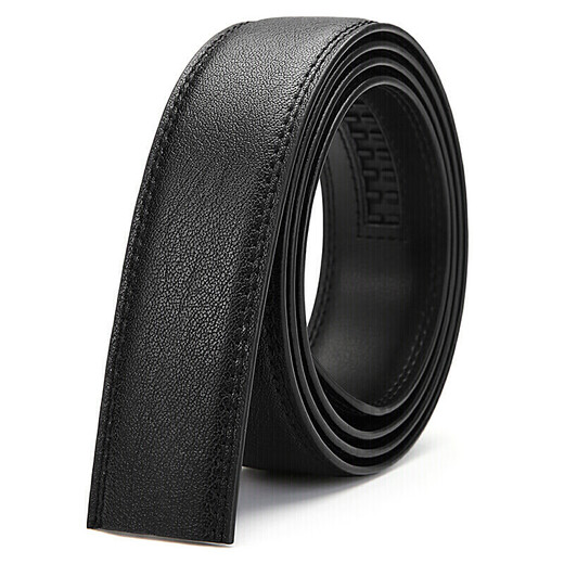 Scarecrow belt men's cowhide headless belt men's automatic buckle belt men's trousers birthday gift