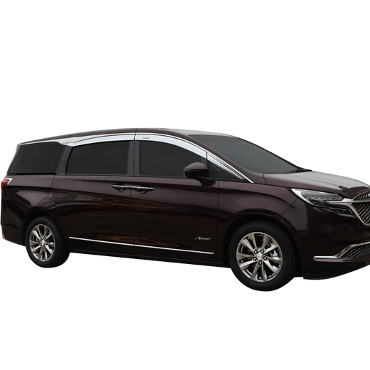 Koh Junlu is suitable for Buick GL8 Rainbow ES Lu Zun 653T Sunny Rainbow Avia Fathead Fish 652T Windows Rainbow Board with stainless steel bright edge rain block GL8 ES653T 17