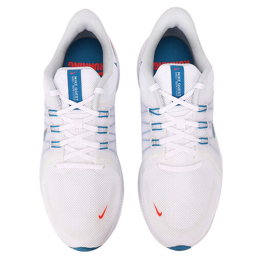 耐克（NIKE）男鞋2025新款夏季运动鞋REVOLUTION 8 缓震跑步鞋赤足休闲鞋 DA1105-101白色多色蓝色亮深红 42