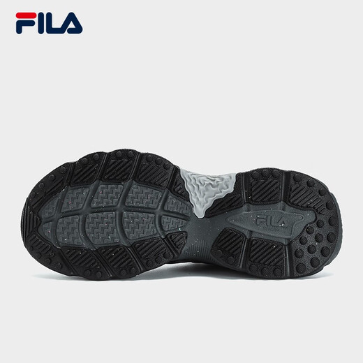 斐乐（FILA）蕨草鞋FERN男鞋户外老爹鞋休闲鞋时尚舒适运动鞋 阴影灰/黑-DB 42