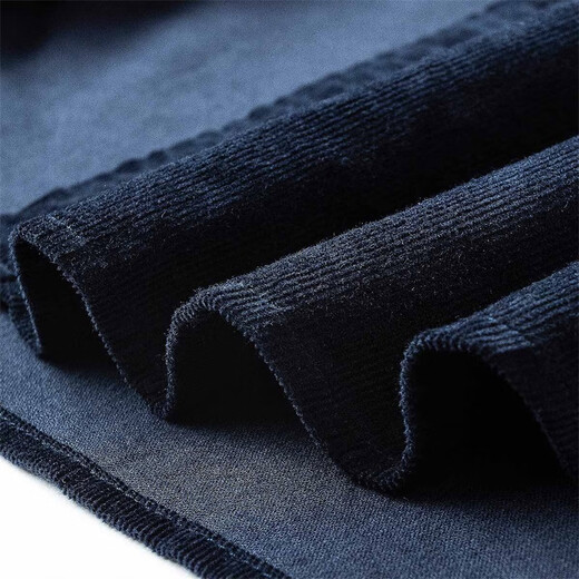 Dances with Wolves Corduroy & Pure Cotton Versatile and Comfortable Men's Long Sleeve Shirt for Commuting 102 Dark Blue L(175)